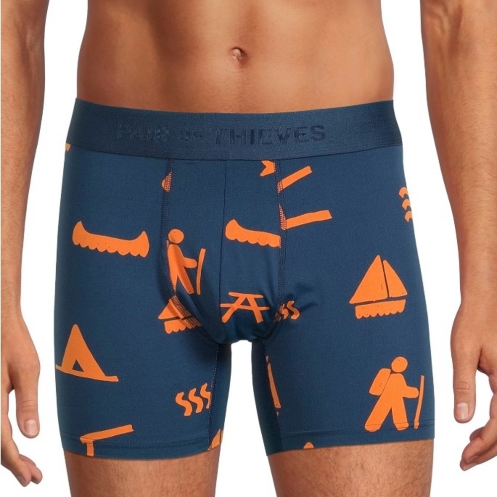 Pair of Thieves Hustle Men Boxer Briefs, 2-pack, Outdoors M